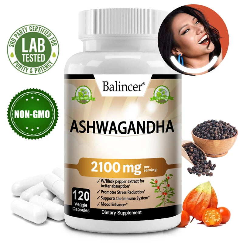 Organic Ashwagandha β Clean Calm. Laser Focus. Real Energy.