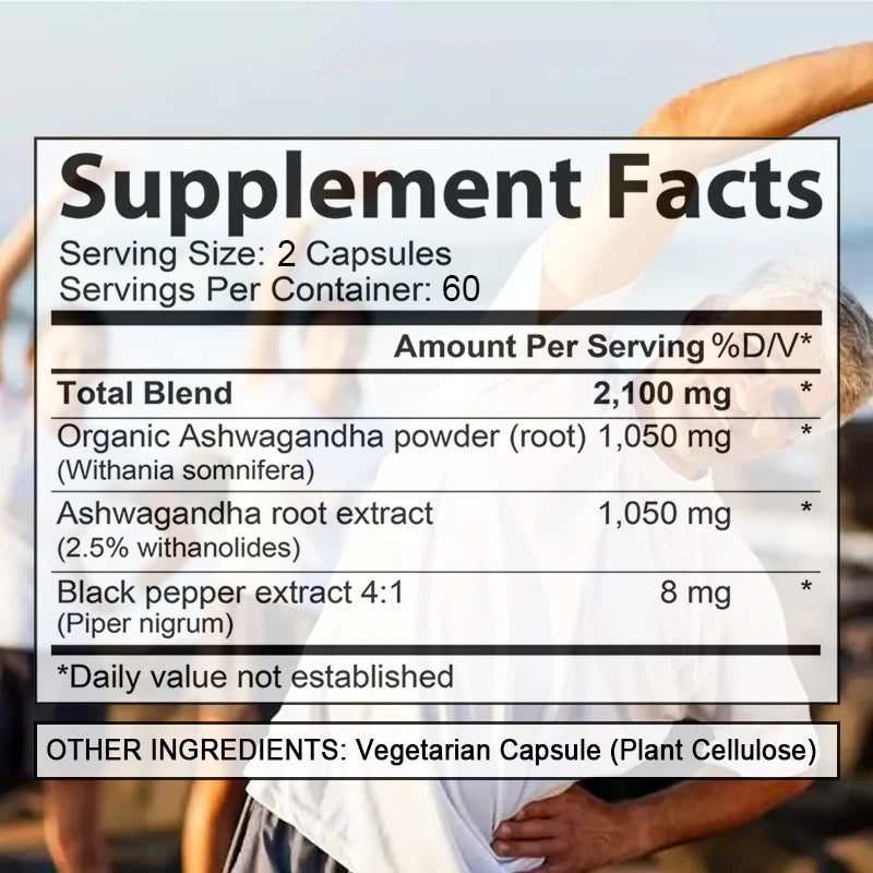 Organic Ashwagandha – Clean Calm. Laser Focus. Real Energy.