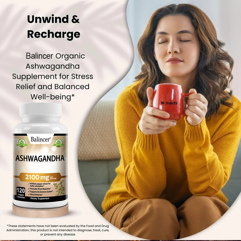Organic Ashwagandha – Clean Calm. Laser Focus. Real Energy.